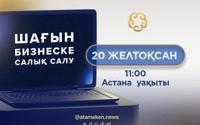Ұлттық палата алаңында шағын бизнеске салық салу мәселесі талқыланады
