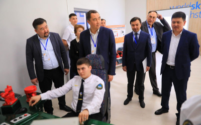 В Алматы открыт региональный центр компетенций для будущих железнодорожников