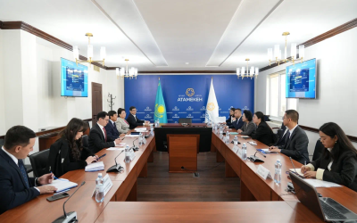 Внешнеторговая палата Казахстана провела переговоры с делегацией провинции Шэньси (КНР)